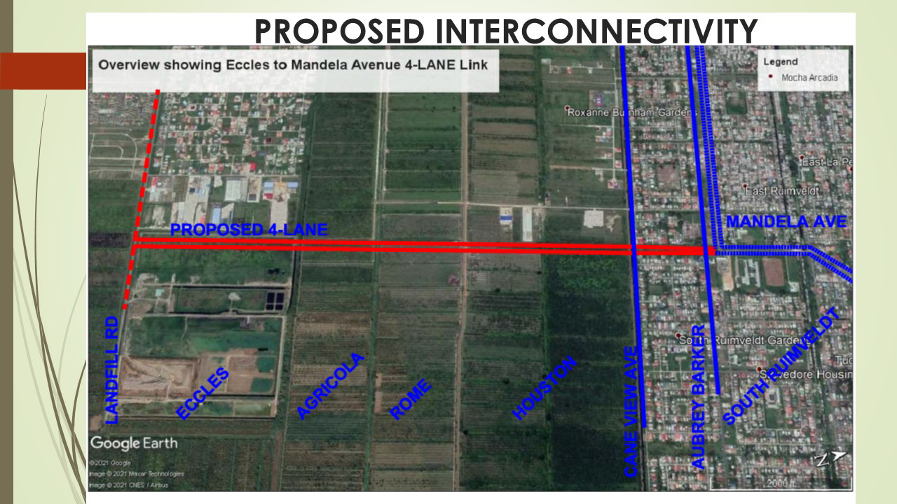 Inter-agency consultations ongoing for Mandela - Eccles road link