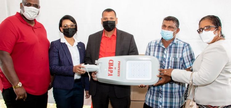 CH&PA Donates 30 Solar Street Lights to Lima Sands