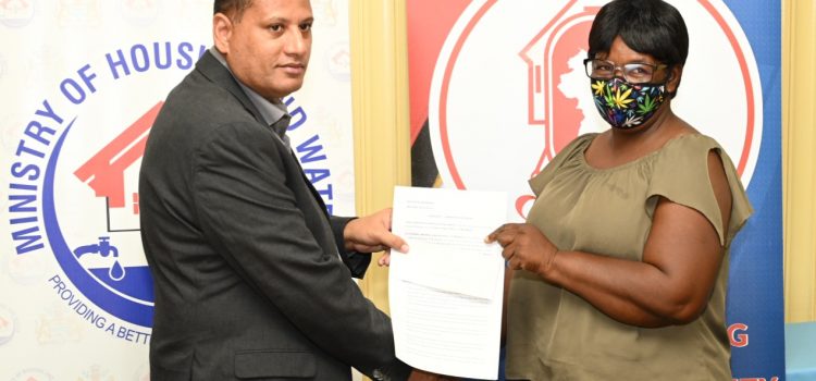 Financial Compensatory Packages Handed Over to Displaced Linden Squatters