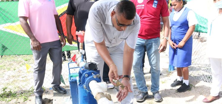 $59M Water Supply System Commissioned at Isseneru, Reg. 7