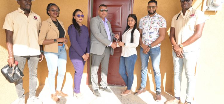 Young Professionals Receive Keys to Brand New Homes at Prospect