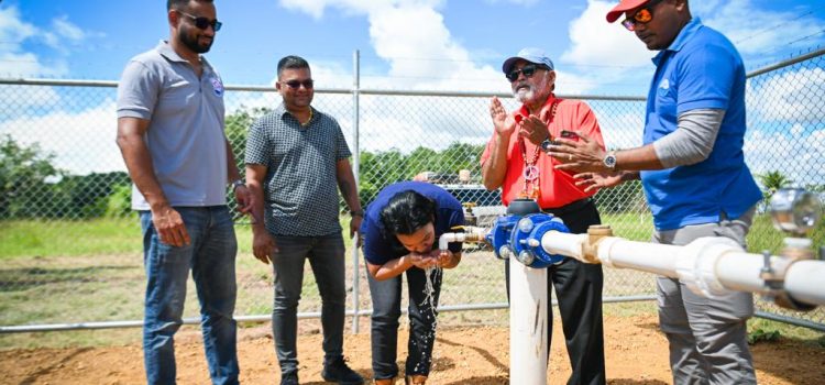 $35M Water Supply System Commissioned in Sawariwau