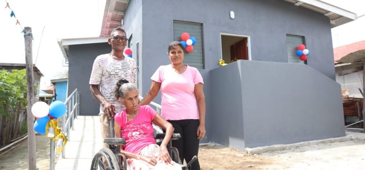 Lusignan Family Receives Wheelchair-Accessible Home as More Core Homes Handed Over