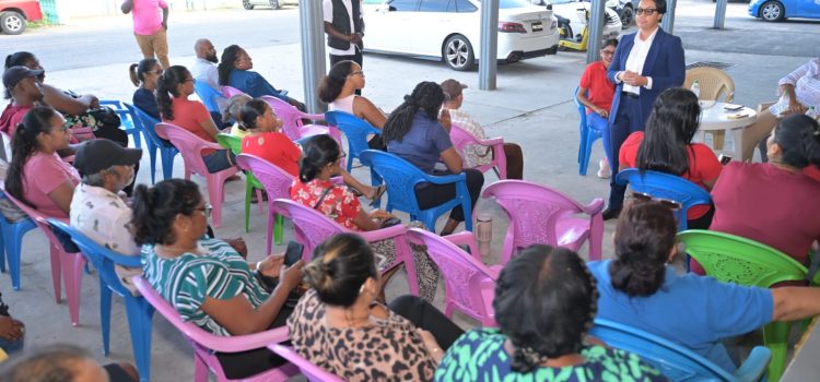 Minister Susan Rodrigues Engages Johanna Cecilia Residents on Development Initiatives